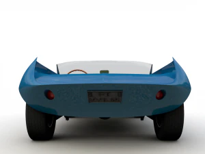 Pontiac Vivant 77 1965 року 3D Модель
