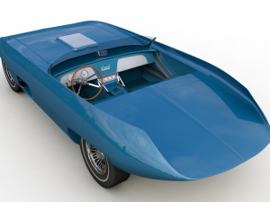Pontiac vivant 77 1965 3D Модель