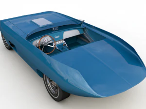 Pontiac Vivant 77 1965 року 3D Модель