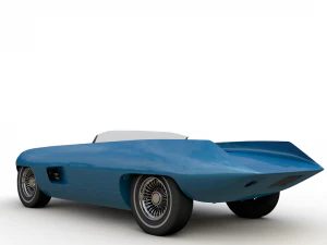 Pontiac Vivant 77 1965 року 3D Модель