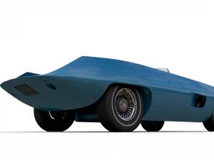 Pontiac Vivant 77 1965 року 3D Модель