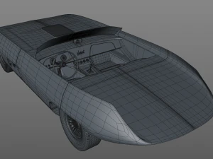 Pontiac Vivant 77 1965 року 3D Модель