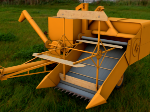 allis chalmers 60 all crop harvester 1948 Modelo 3D