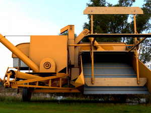 allis chalmers 60 all crop harvester 1948 Modelo 3D