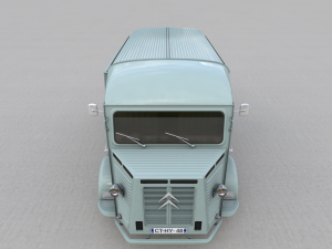 citroen h type fourgon 1964 3D Модель