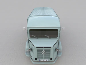 citroen h type fourgon 1964 3D Model