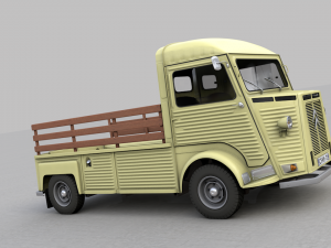 citroen hp type plateau 1971 Model 3D