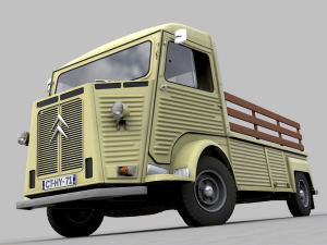 citroen hp type plateau 1971 Model 3D
