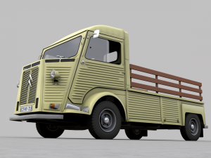 citroen hp type plateau 1971 Model 3D