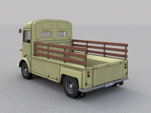 citroen hp type plateau 1971 Model 3D
