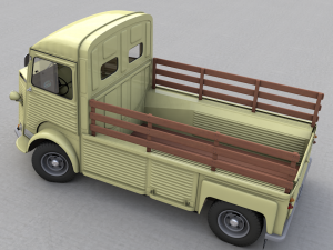 citroen hp type plateau 1971 Model 3D