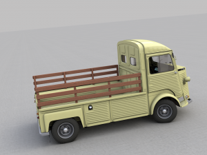citroen hp type plateau 1971 Model 3D