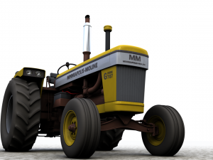 minneapolis moline g707 1965 3D Model