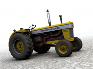 minneapolis moline g707 1965 3D Model