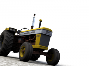 minneapolis moline g707 1965 3D Model