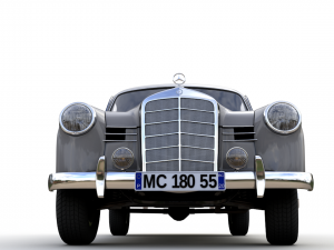 mercedes-benz 180d w120 poton pickup 1958 Modèle 3D