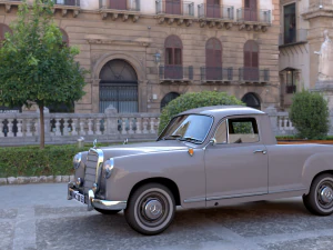 mercedes-benz 180d w120 poton pickup 1958 3D Model