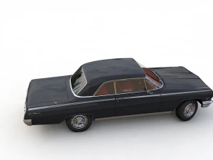 Chevy impala ss coupe 1962 3D Model