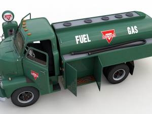 chevy 6400 fuel truck 1949 3Dモデル