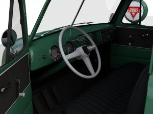 chevy 6400 fuel truck 1949 3Dモデル