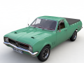 holden hg ute gts 1971 3D 모델
