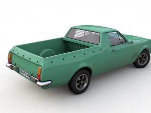 holden hg ute gts 1971 3D Model