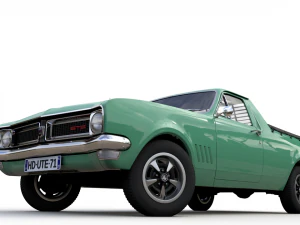 holden hg ute gts 1971 3D Model