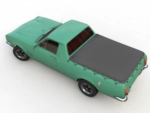 holden hg ute gts 1971 3D Model