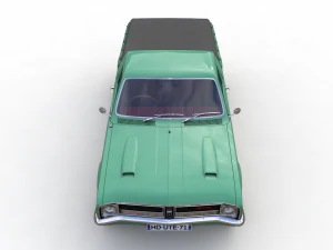 holden hg ute gts 1971 3D Model
