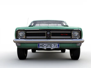 holden hg ute gts 1971 3D Model