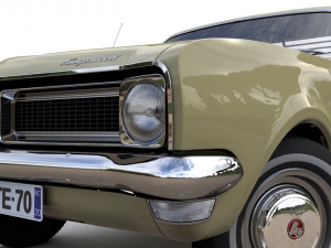 holden hg ute kingswood 1970 3D मॉडल