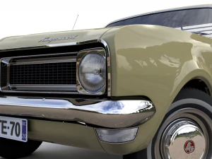 holden hg ute kingswood 1970 3D Model