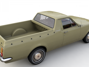 holden hg ute kingswood 1970 3D मॉडल