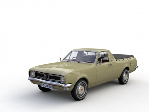 holden hg ute kingswood 1970 3D मॉडल