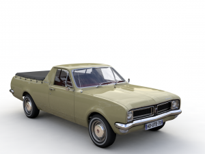 holden hg ute kingswood 1970 3D मॉडल