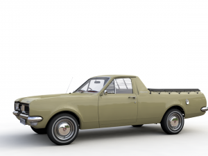 holden hg ute kingswood 1970 3D मॉडल
