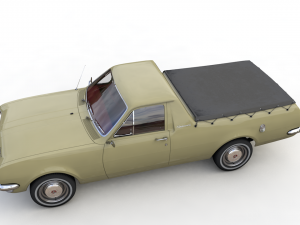 holden hg ute kingswood 1970 3D मॉडल
