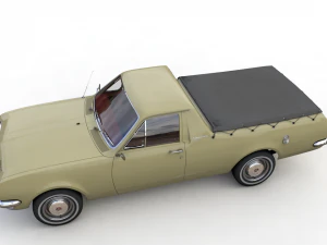 holden hg ute kingswood 1970 3D Model