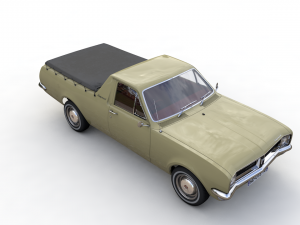 holden hg ute kingswood 1970 3D मॉडल