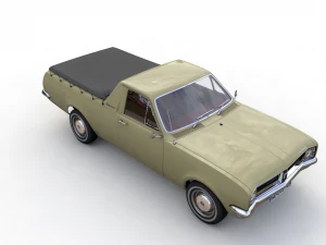 holden hg ute kingswood 1970 3D Model