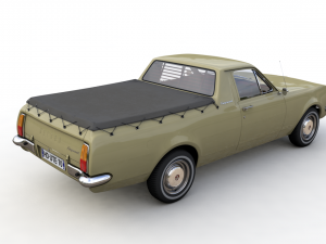 holden hg ute kingswood 1970 3D मॉडल