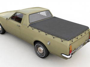 holden hg ute kingswood 1970 3D मॉडल