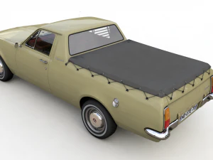 holden hg ute kingswood 1970 3D Model