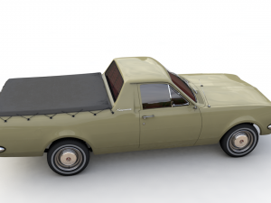 holden hg ute kingswood 1970 3D मॉडल