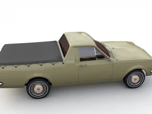 holden hg ute kingswood 1970 3D Model