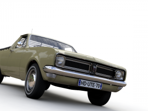 holden hg ute kingswood 1970 3D मॉडल