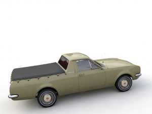 holden hg ute kingswood 1970 3D मॉडल