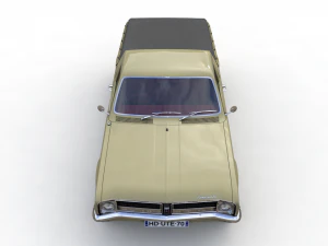 holden hg ute kingswood 1970 3D Model