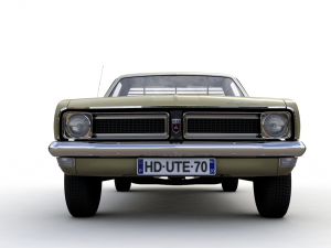holden hg ute kingswood 1970 3D मॉडल