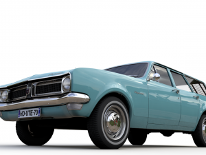 holden hg kingswood wagon 1970 3D Model